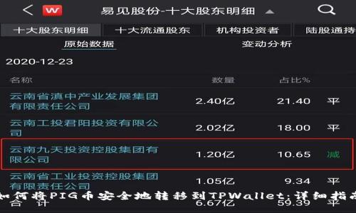 如何将PIG币安全地转移到TPWallet：详细指南