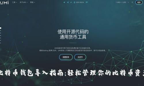 比特币钱包导入指南：轻松管理你的比特币资产