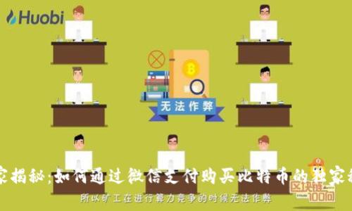 专家揭秘：如何通过微信支付购买比特币的独家秘诀