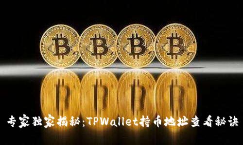 专家独家揭秘：TPWallet持币地址查看秘诀