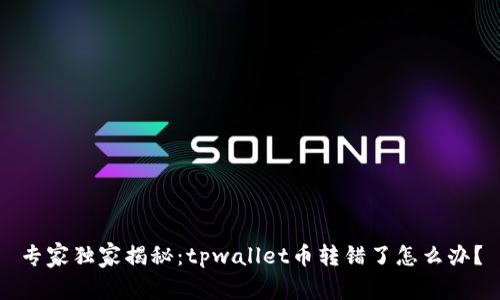 专家独家揭秘：tpwallet币转错了怎么办？
