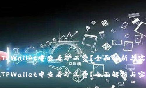 如何在TPWallet中查看矿工费?全面解析与实用技巧
如何在TPWallet中查看矿工费?全面解析与实用技巧